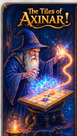 The Tiles of Axinar wizard logo